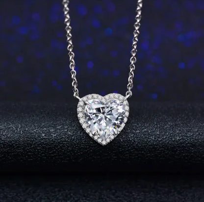 Sterling Silver Heart Necklace