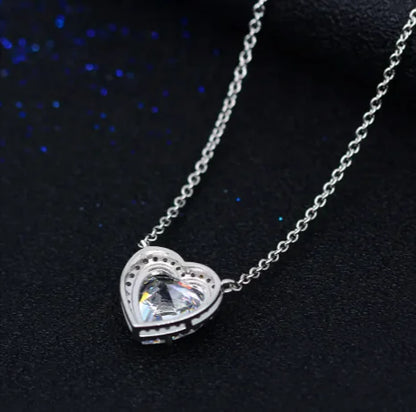 Sterling Silver Heart Necklace