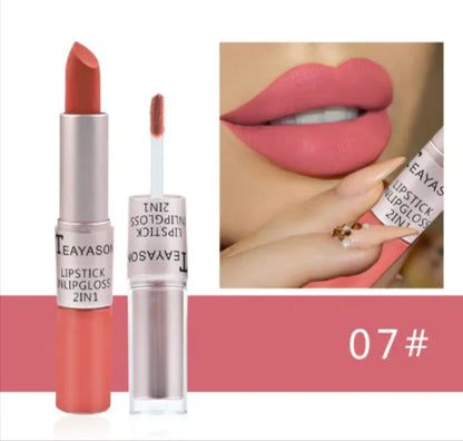 Double-Ended Matte Lip Gloss