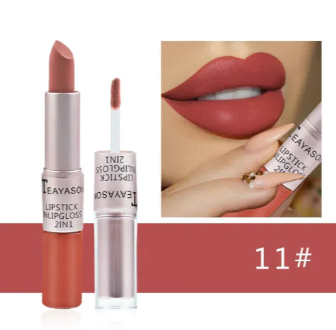 Double-Ended Matte Lip Gloss