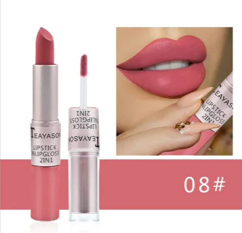 Double-Ended Matte Lip Gloss